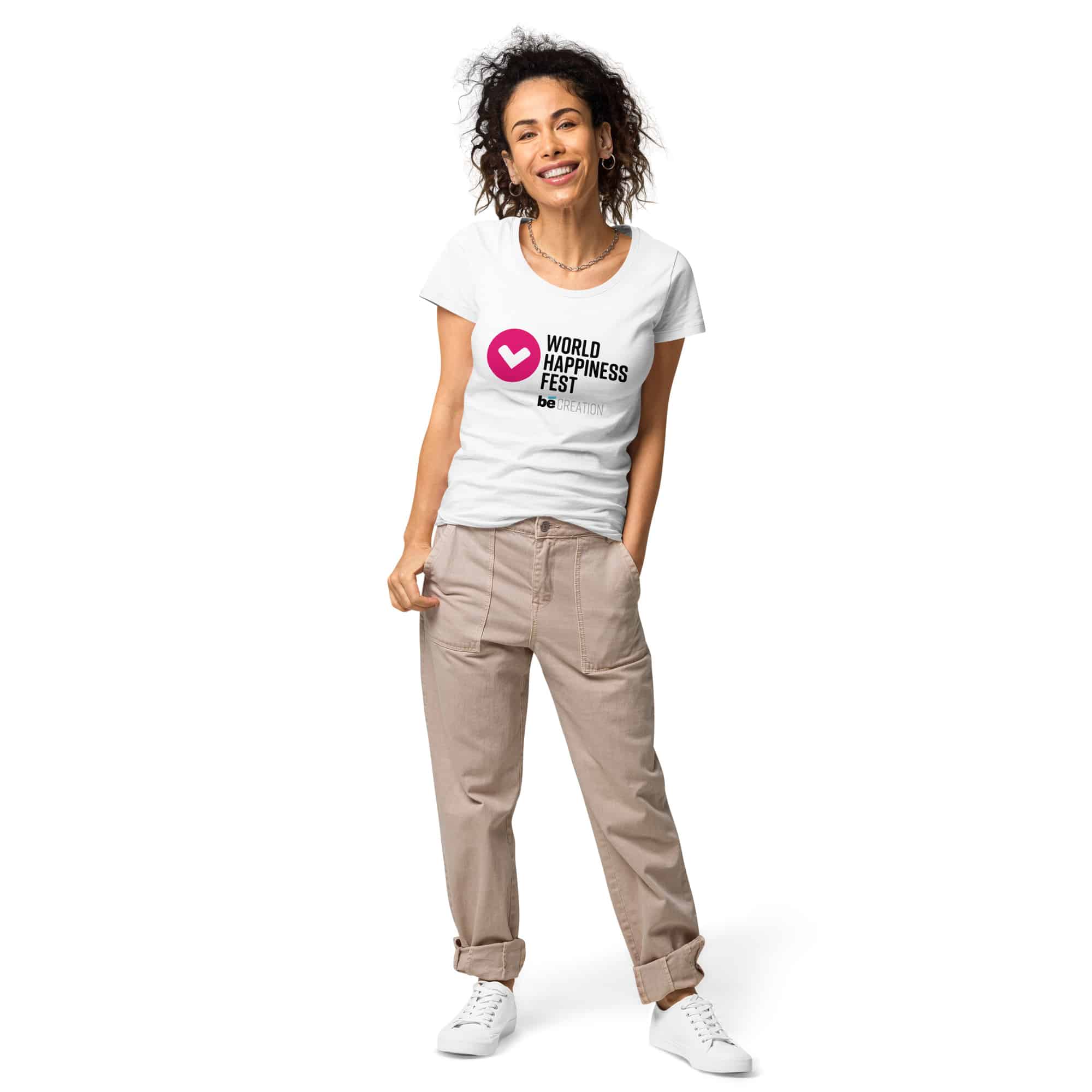 Camiseta Oficial World Happiness Foundation – Viste la Felicidad, Inspira al Mundo - Imagen 3